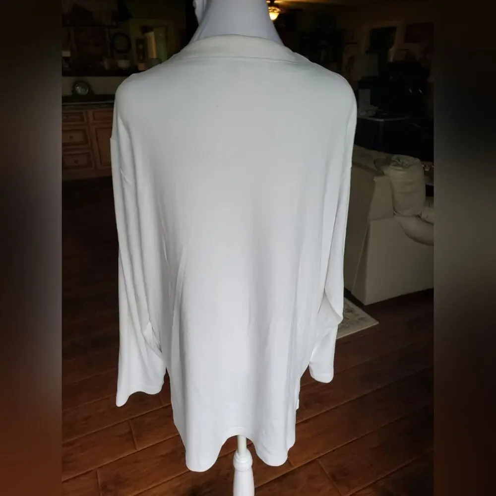 White 2x jacket no information with this‎ garment, near excellent condition
